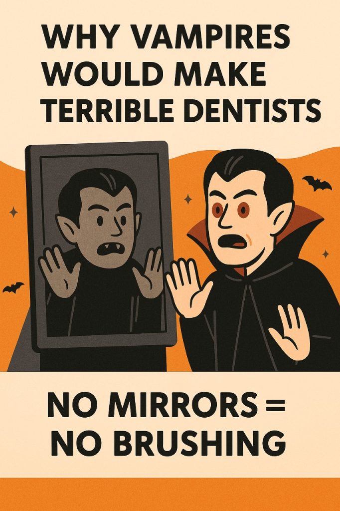 No Mirrors - No Brushing - The Big Tooth