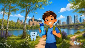 A Healthier Smile Starts with the Water Bottle